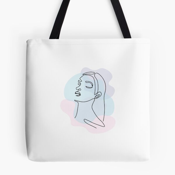 Item preview, side profile girl abstract designed and sold by alexsdrawingsco.