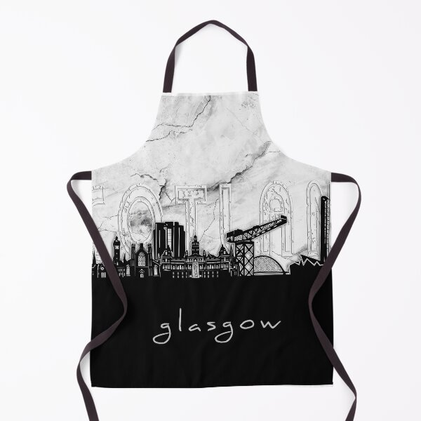Item preview, glasgow skyline marble designed and sold by BekimART2.