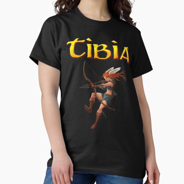 Vista previa del artículo con la obra «Tibia MMORPG Paladin», diseñado y vendido por Morgarion.