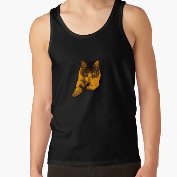 Lauernde Katze Tank Top