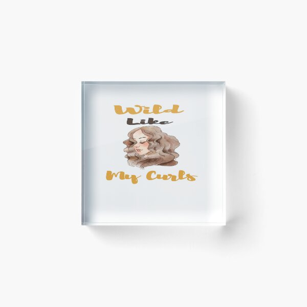 Item preview, Wild Like My Curls designed and sold by camelia khaled.