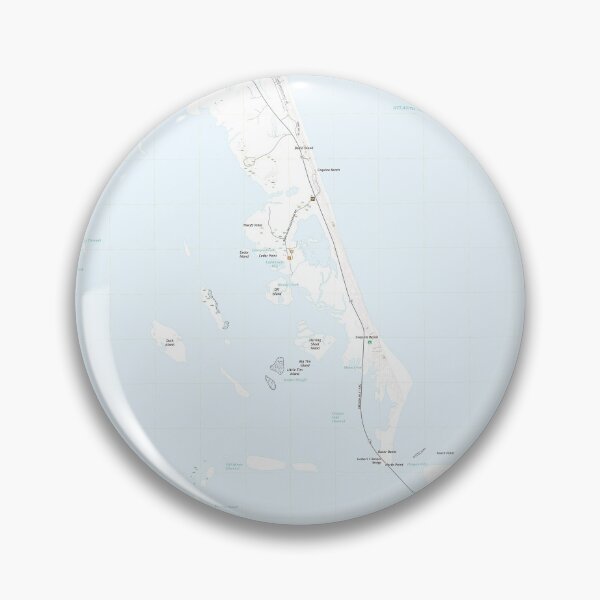 Item preview, Nags Head, NC Topographical Map Clean designed and sold by PGHPhotoCo.