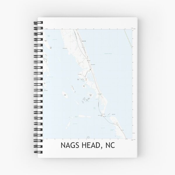Item preview, Nags Head, NC Topographical Map Clean designed and sold by PGHPhotoCo.