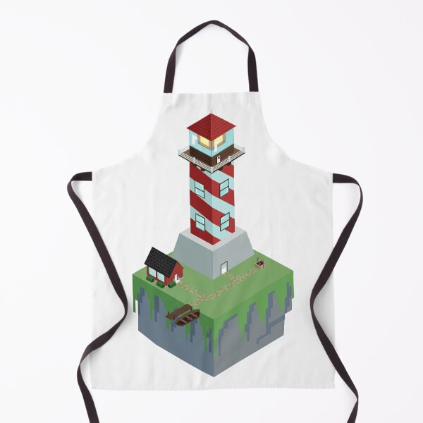 Item preview, Lighthouse on Floating Island (Isometric) designed and sold by Pem Bear.