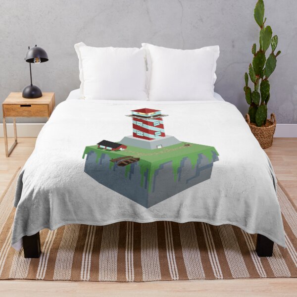 Item preview, Lighthouse on Floating Island (Isometric) designed and sold by Pem Bear.