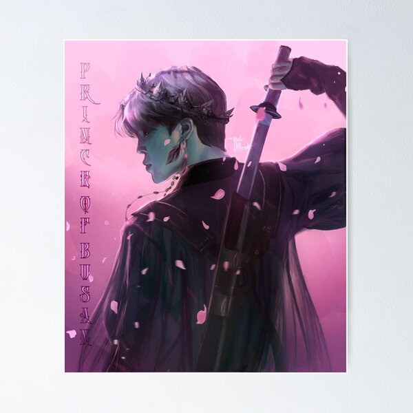 Item preview, BTS JIMIN "Príncipe de Busan" designed and sold by DingDdaeng.