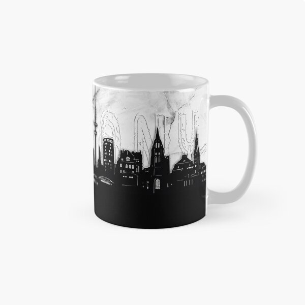 Item preview, hamburg skyline marble designed and sold by BekimART2.
