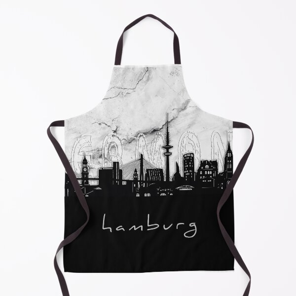 Item preview, hamburg skyline marble designed and sold by BekimART2.