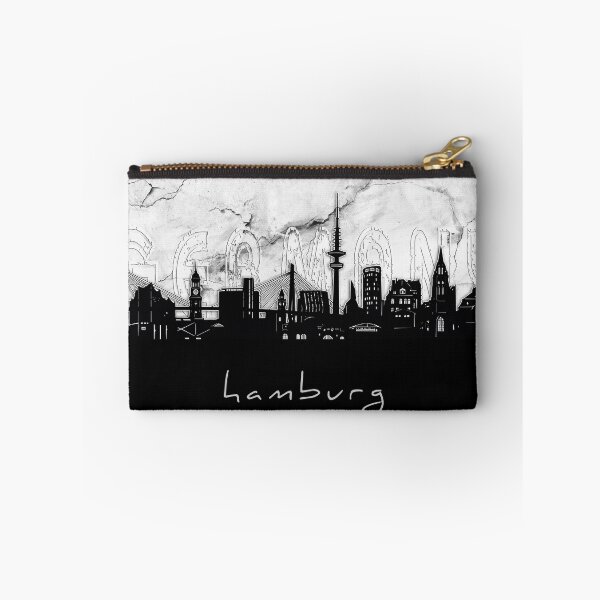 Item preview, hamburg skyline marble designed and sold by BekimART2.