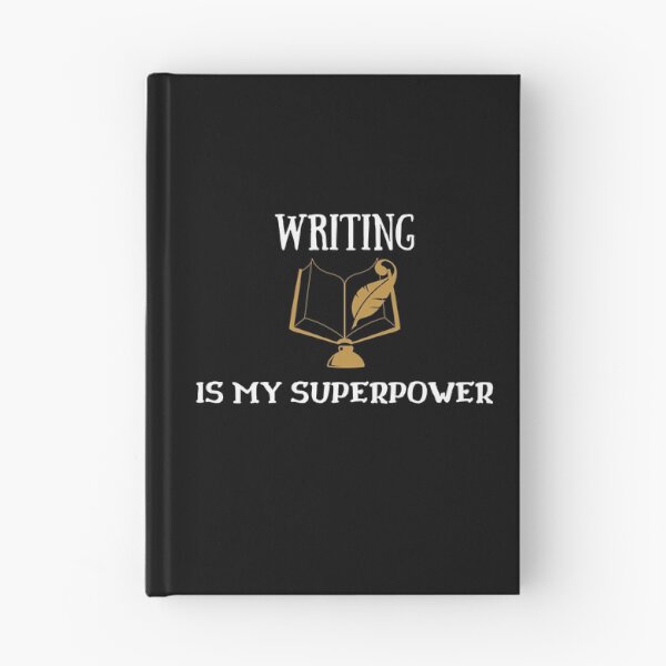 Item preview, Writing Is My Superpower designed and sold by fahrurrozzi.