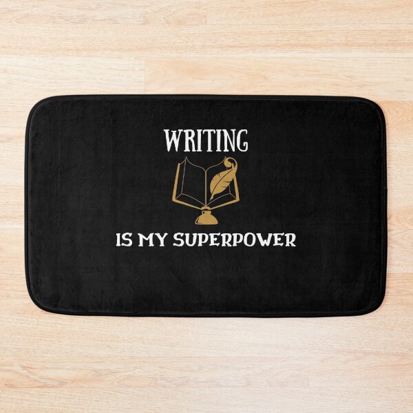 Item preview, Writing Is My Superpower designed and sold by fahrurrozzi.