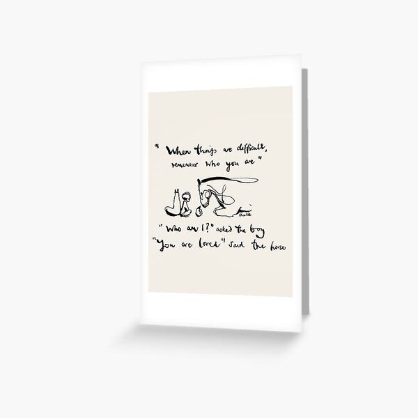 Charlie Mackesy - Amado Tarjetas de felicitación