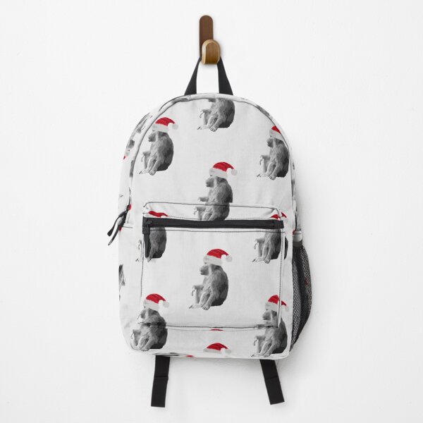 Item preview, Monkey Santa White designed and sold by sarahrinouye.