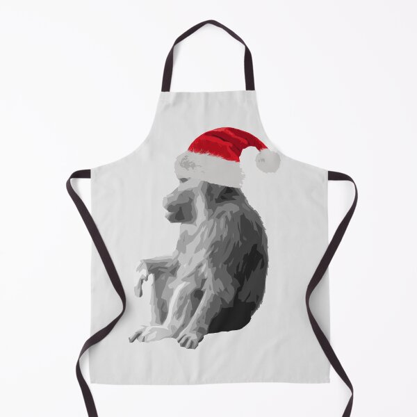 Item preview, Monkey Santa White designed and sold by sarahrinouye.