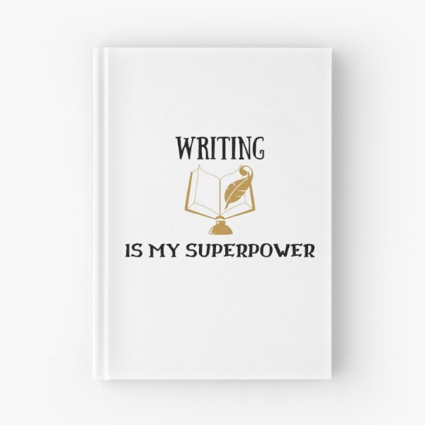 Item preview, Writing Is My Superpower designed and sold by fahrurrozzi.