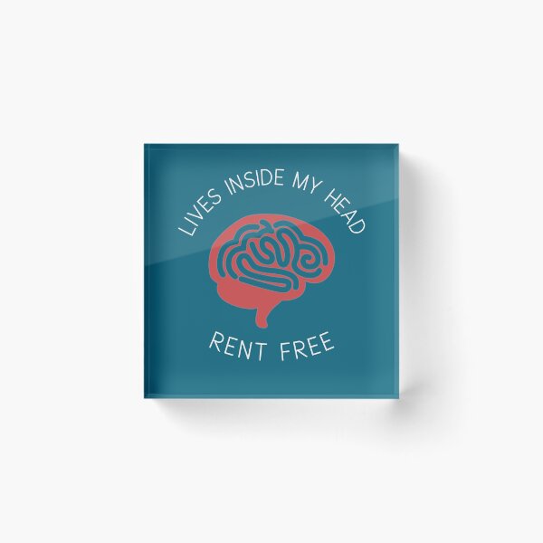 Item preview, Living Rent Free In Your Head designed and sold by AGhostOfAChance.