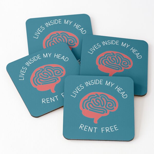 Item preview, Living Rent Free In Your Head designed and sold by AGhostOfAChance.