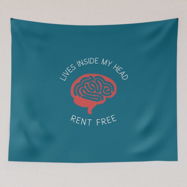 Item preview, Living Rent Free In Your Head designed and sold by AGhostOfAChance.
