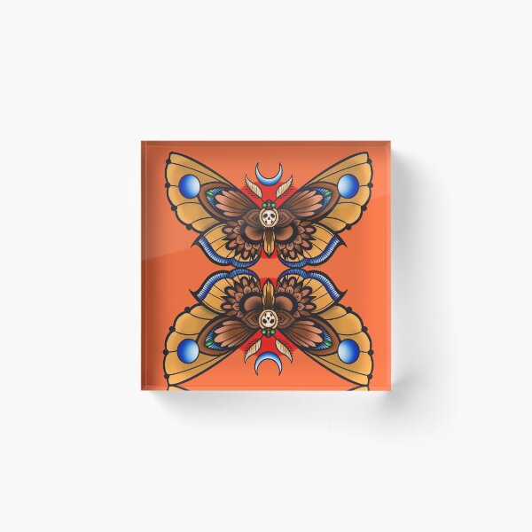 Item preview, Death Moth designed and sold by MetroInk.