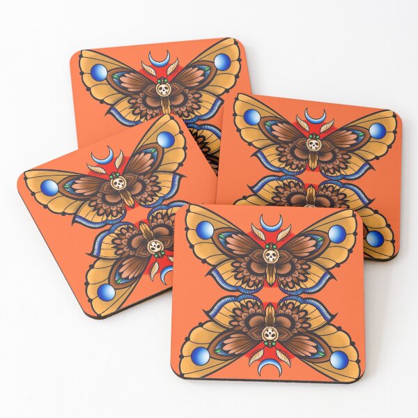 Item preview, Death Moth designed and sold by MetroInk.
