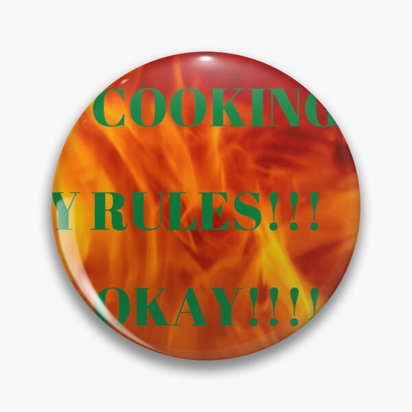 Item preview, MY KITCHEN MY COOKING MY RULES OKAY designed and sold by passiveink.