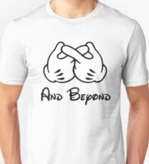 Und darüber hinaus (Übereinstimmungen mit "To Infinity") Unisex T-Shirt