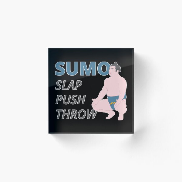 Item preview, Lucha de sumo: bofetada, empuje, lanzamiento designed and sold by theplumwolf.
