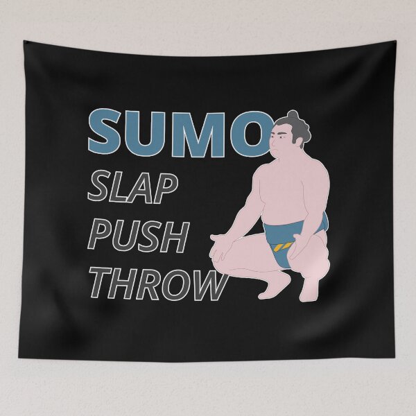 Item preview, Sumo wrestling - Slap, Push, Throw designed and sold by theplumwolf.
