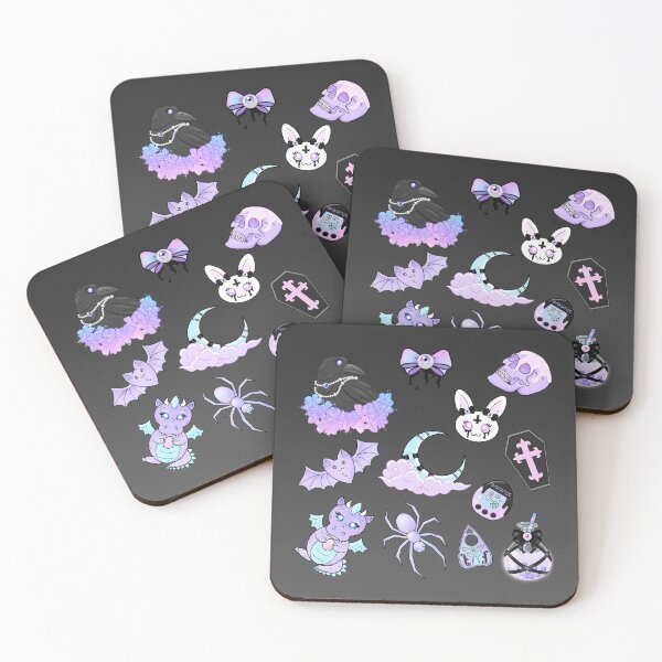Item preview, Pastel Goth Pattern (4) designed and sold by Miss Lunaria.