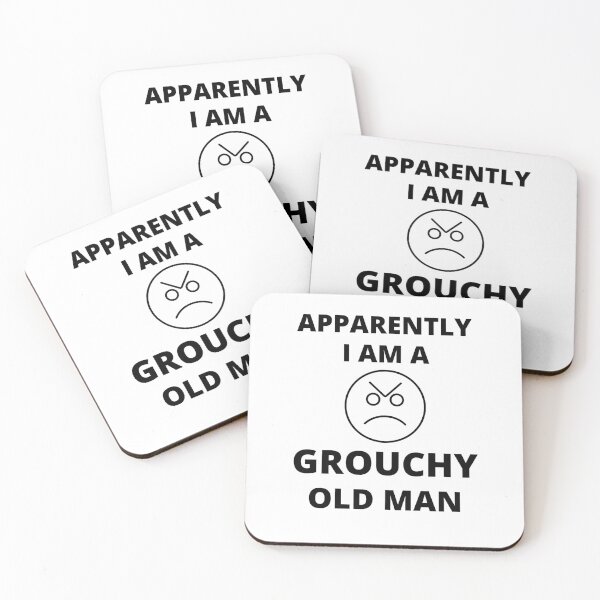 Item preview, Grouchy old man designed and sold by Roxdesigns.