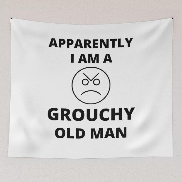 Item preview, Grouchy old man designed and sold by Roxdesigns.