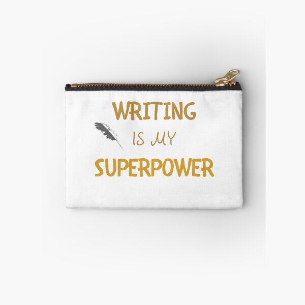 Item preview, Writing Is My Superpower designed and sold by fahrurrozzi.