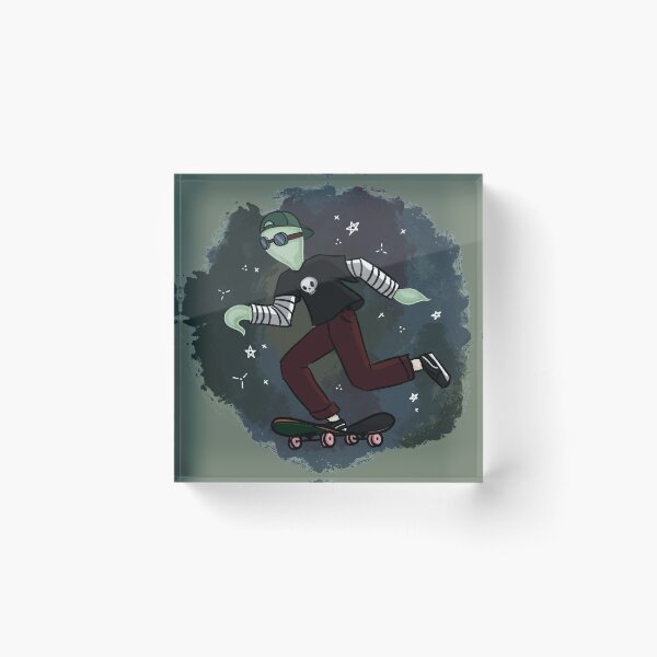 Item preview, Slime Skaterboy with Space designed and sold by Sophie  DeRosa.