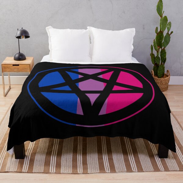 Item preview, Bisexual Pride Inverted Pentagram | Satanic | Solid designed and sold by Godstomper.