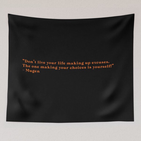 Item preview, Mugen - Quote designed and sold by Epicanimequotes.