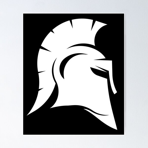Item preview, American Spartan Helmet Greek Spartan Patriotic Warrior of Sparta designed and sold by crouchingpixel.