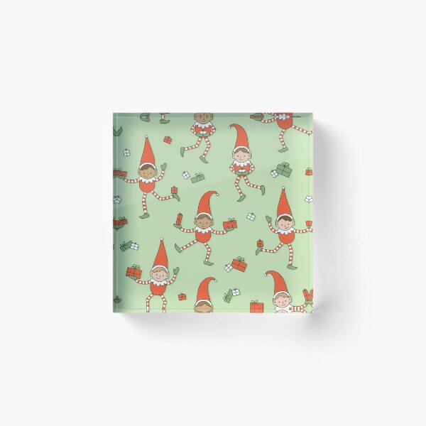 Item preview, Jolly Workshop Elves designed and sold by Bria Bellamah.