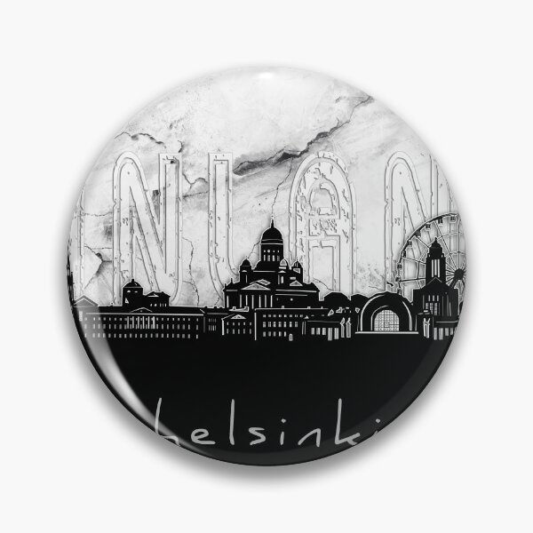 Item preview, helsinki skyline marble designed and sold by BekimART2.