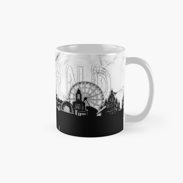 Item preview, helsinki skyline marble designed and sold by BekimART2.
