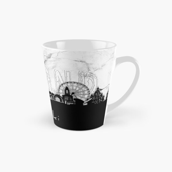 Item preview, helsinki skyline marble designed and sold by BekimART2.