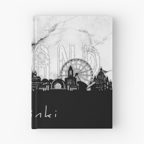 Item preview, helsinki skyline marble designed and sold by BekimART2.