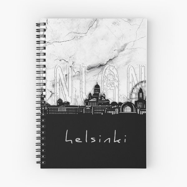 Item preview, helsinki skyline marble designed and sold by BekimART2.