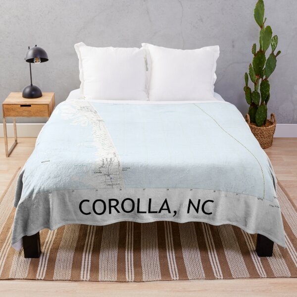 Item preview, Corolla, NC Topographical Map Clean designed and sold by PGHPhotoCo.