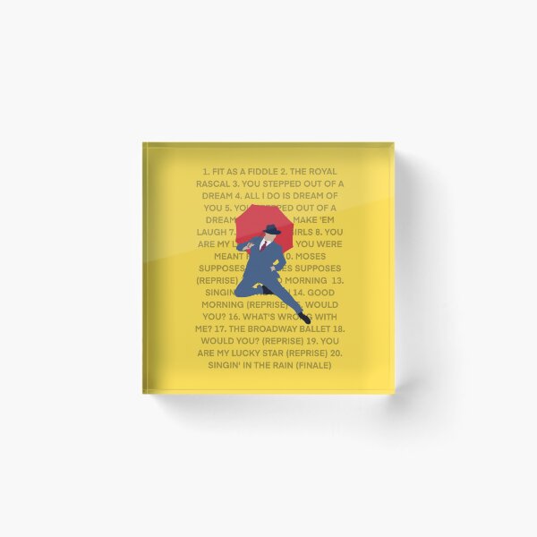 Item preview, Singin’ in the Rain designed and sold by TheDayisOurs.