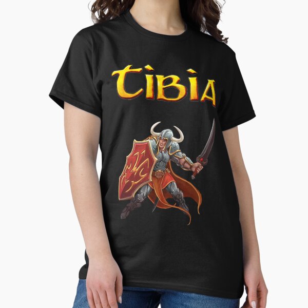 Vista previa del artículo con la obra «Tibia MMORPG Knight», diseñado y vendido por Morgarion.