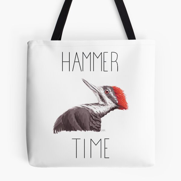 Item preview, Hammer Time (Pileated Woodpecker) designed and sold by LauraWolfArtist.