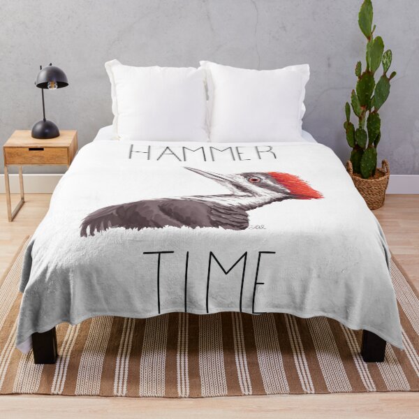 Item preview, Hammer Time (Pileated Woodpecker) designed and sold by LauraWolfArtist.