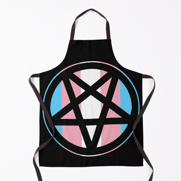 Item preview, Transgender Pride Inverted Pentagram | Satanic | Solid designed and sold by Godstomper.