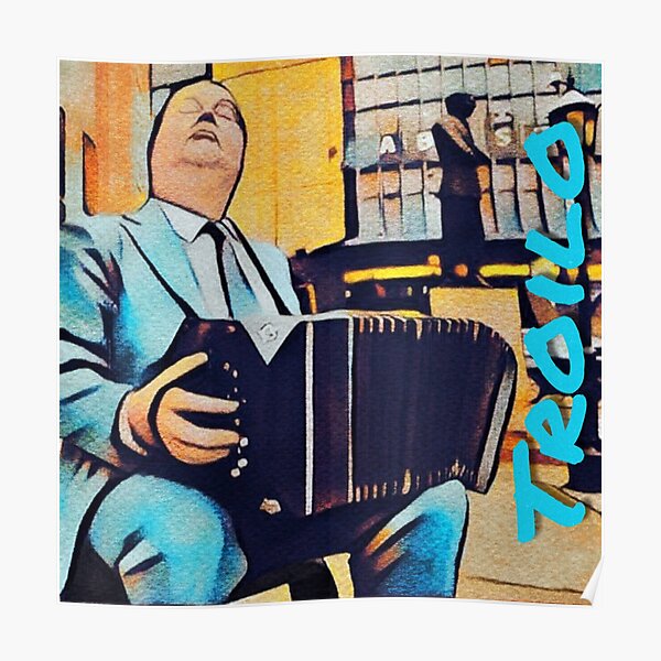 Troilo Abastos Paseo del Tango Pop Art Poster