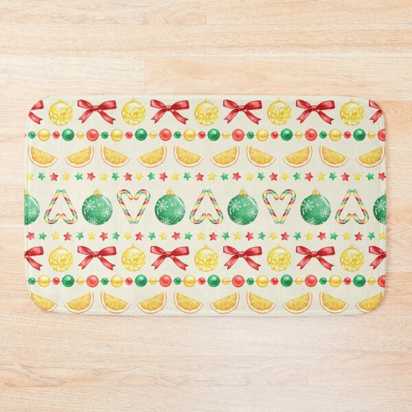 Item preview, New Year pattern beige designed and sold by Lyubava.
